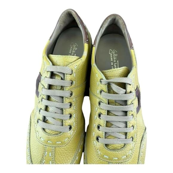 Galizio Torresi size men 8.5-9 Sneaker braun blau Cognac - Picture 8 of 8